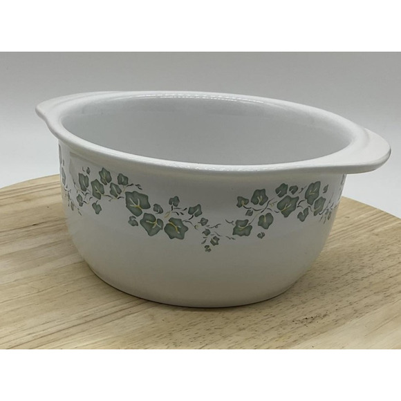 Vintage Corelle Callaway Ivy Corning Stoneware 1.5 Qt Mixing Bowl Vintage - Picture 2 of 7